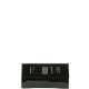 WL010 czarna lakierowana kopertówka producenta torebek damskich Dawidex